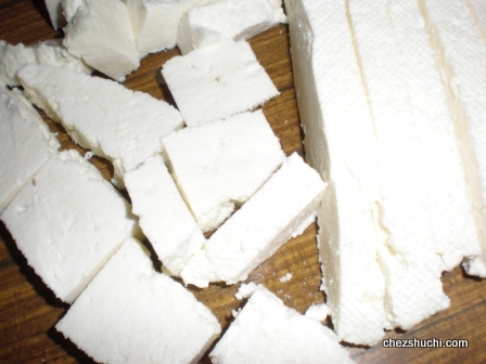 paneer making